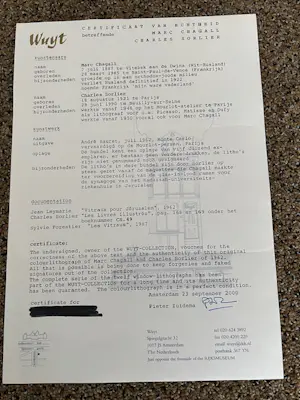 Marc Chagall - The Tribe of Levi kopen? Bied vanaf 175!