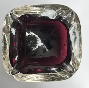 Murano Glas - Verschillende asbakken jaren 60 (3) kopen? Bied vanaf 35!