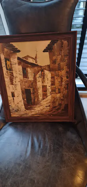 Gaston Castello - Spaans dorpsgezicht kopen? Bied vanaf 60!