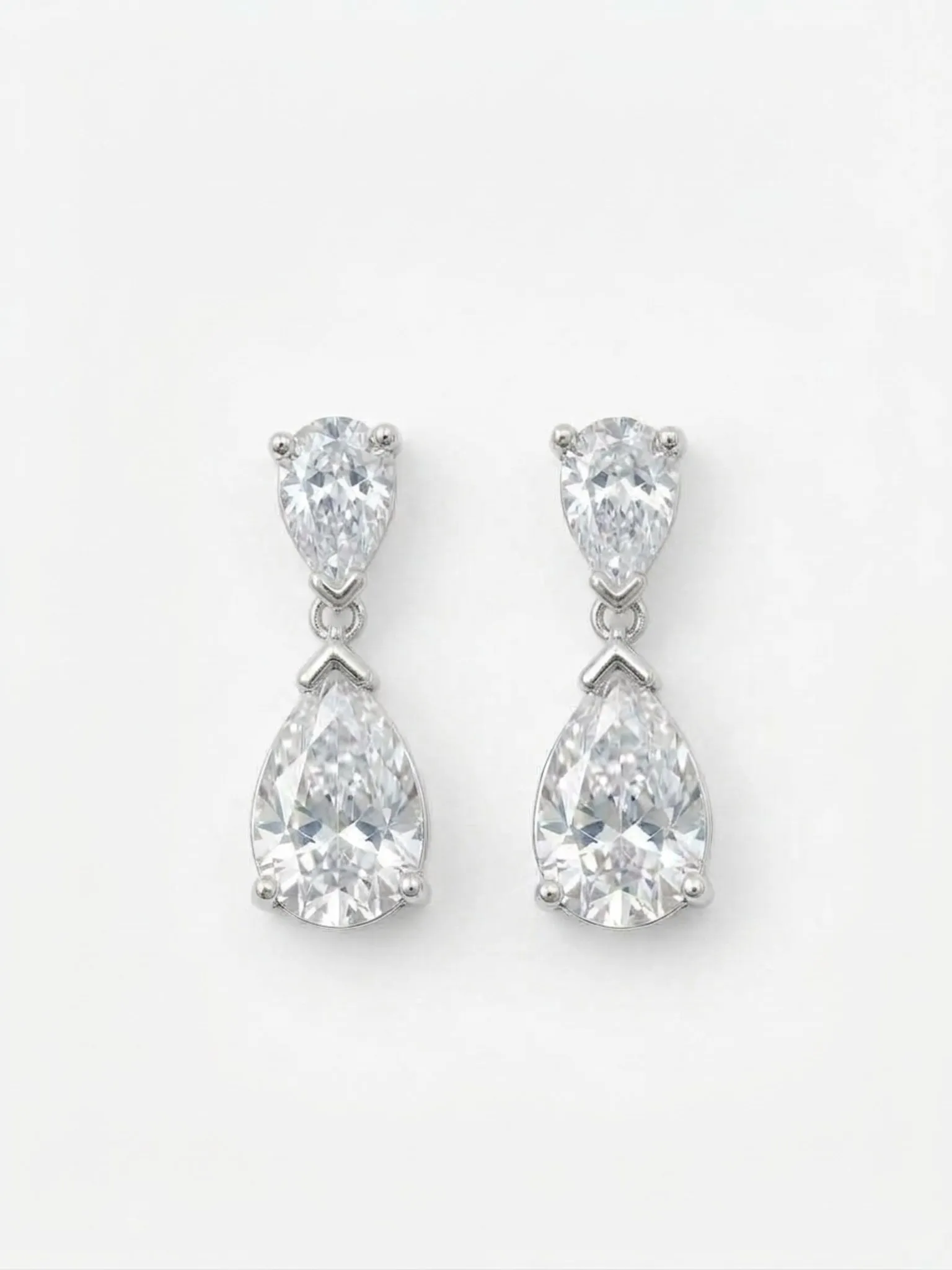 14K wit goud 3,2ct diamanten oorbellen kaufen? Bieten Sie von 1150!