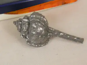 Onbekend - Gegoten tinnen schelpen kopen? Bied vanaf 20!