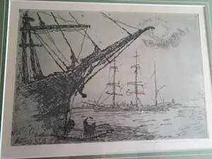 Antoon Derkzen van Angeren - Havengezicht kopen? Bied vanaf 50!