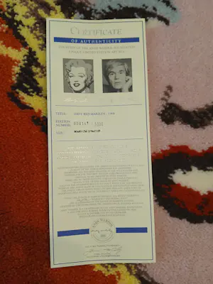 Andy Warhol - SHOT RED MARILYN-1964 kopen? Bied vanaf 350!