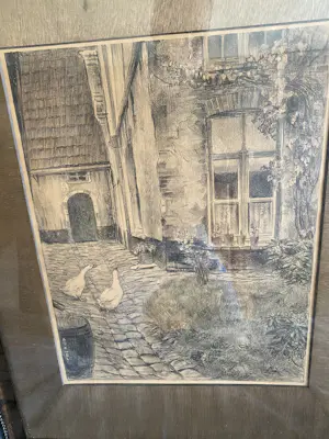 Theo Dijkwel - Potloodtekening dieren litho kaufen? Bieten Sie von 40!