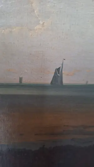 Niet of onleesbaar gesigneerd - Vissers en naderend onweer. kopen? Bied vanaf 1!