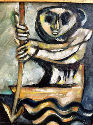 AcheterJoel Kass - Olieverf schilderij? Enchérissez de 200!