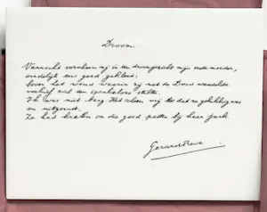 Gerard Reve - Drie tegeltjes: Droom, Roeping en Dagsluiting kopen? Bied vanaf 150!