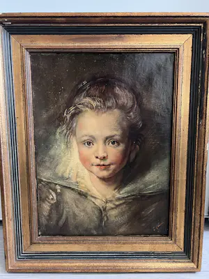 AcheterOnbekend - Portret van meisje Clara Serena Rubens? Enchérissez de 60!