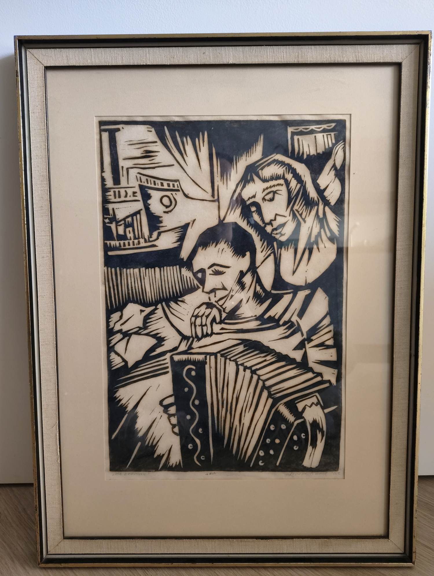 Hendrik van der Horst - UNIEK GRAFIEK! 'De zeeman' kopen? Bied vanaf 30!