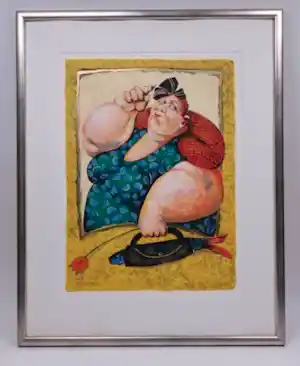 Ada Breedveld - Vrouw met Vis verkauft für € 45!