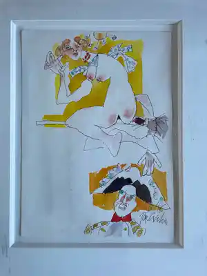 Joze Ciuha - zonder titel verkocht voor € 80!