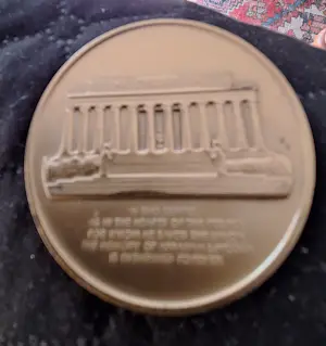 Brons (Onbekend) - Herdenkings penning 16de president Abraham lincoln kopen? Bied vanaf 25!