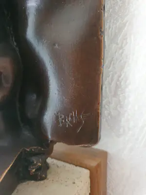 Brons (Onbekend) - 'moeder en kind' kopen? Bied vanaf 100!