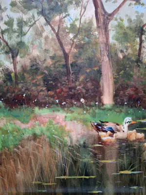 Onbekend - Waterpartij met eenden kopen? Bied vanaf 50!