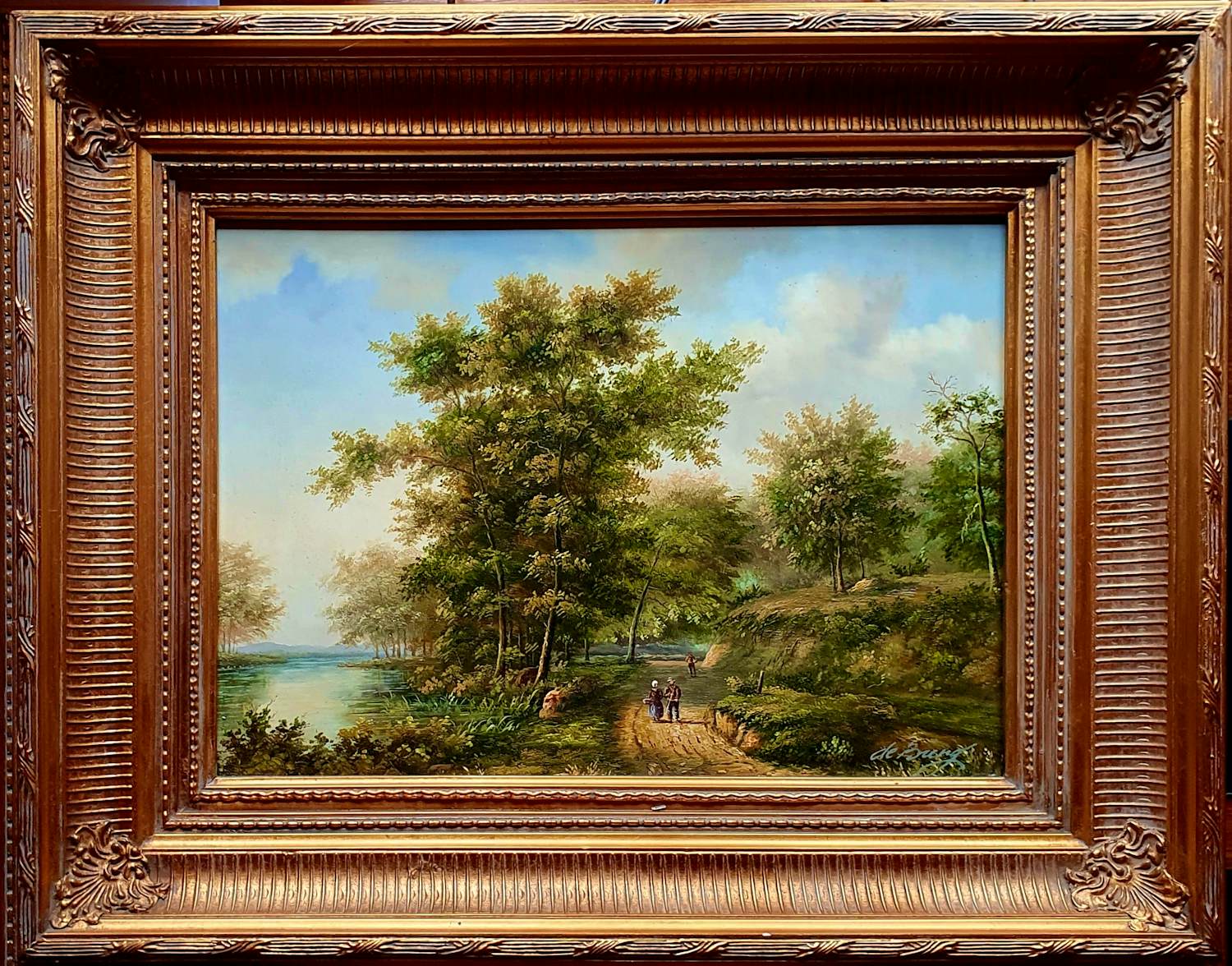 Onbekend - Landschap kopen? Bied vanaf 125!