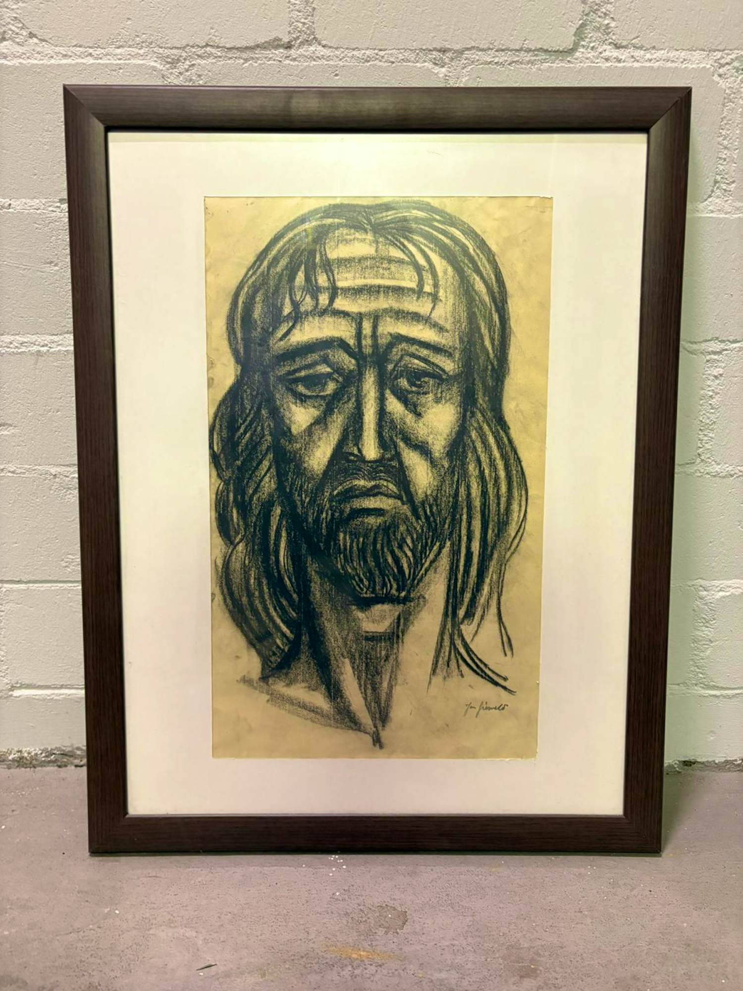 Jan Gierveld - Portret Jezus Christus kopen? Bied vanaf 35!