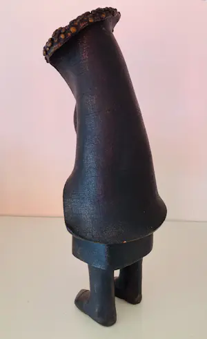 Keramiek overige - Uniek gesigneerd verbronsd beeldje kopen? Bied vanaf 35!