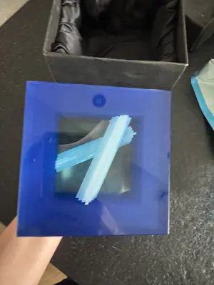 Bohumil Elias - Blue glass cube kopen? Bied vanaf 150!