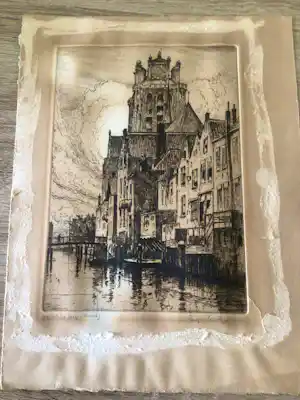 Eugene Lucker - Stadsgezicht verkauft für € 35!