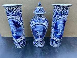 Societe Ceramique - Kaststel blauw/wit kopen? Bied vanaf 60!