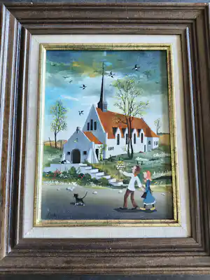 Marie Louise Batardy - Lente in Oostduinkerk vendu pour 250€ !