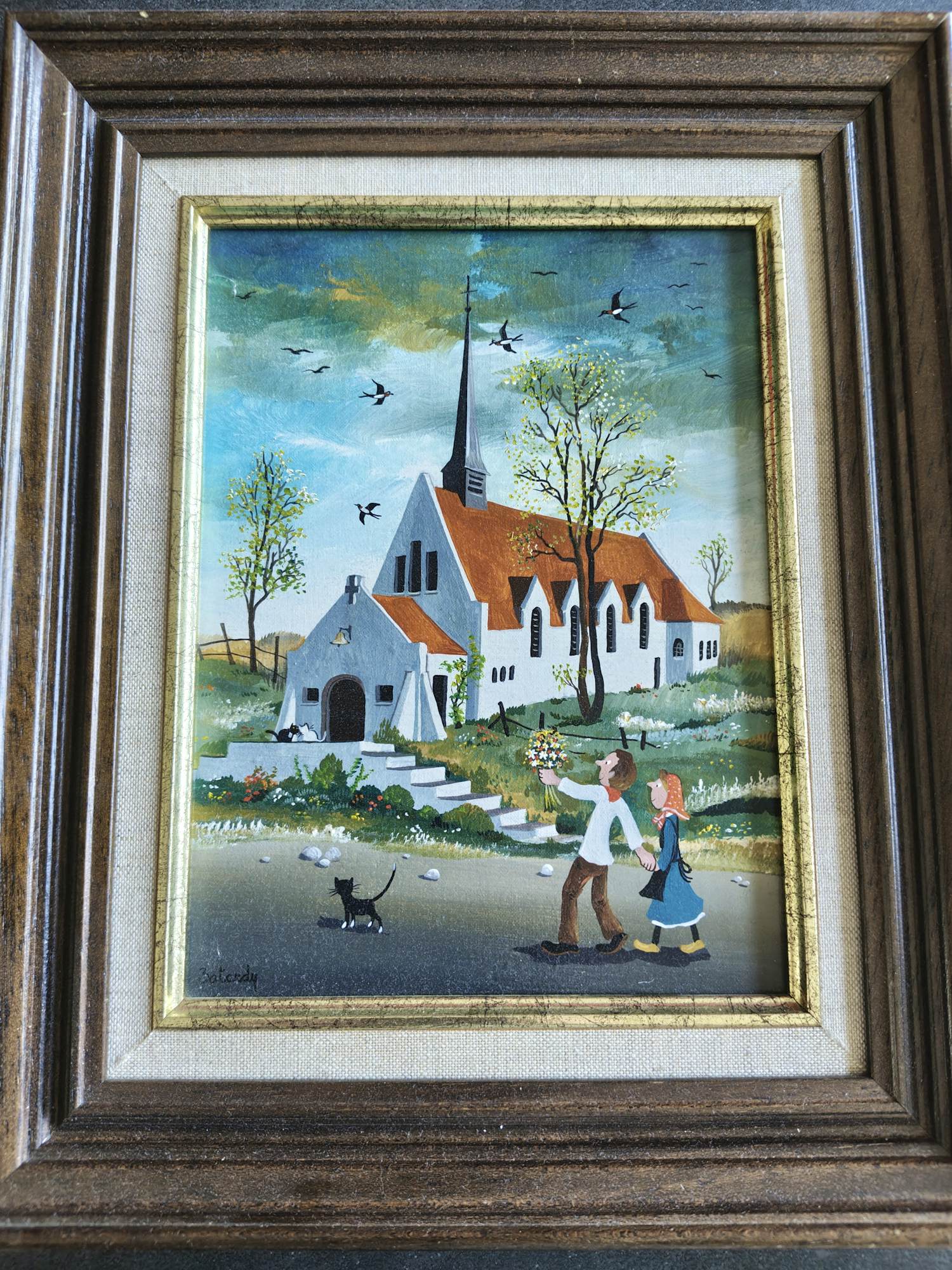 Marie Louise Batardy - Lente in Oostduinkerk verkocht voor € 250!