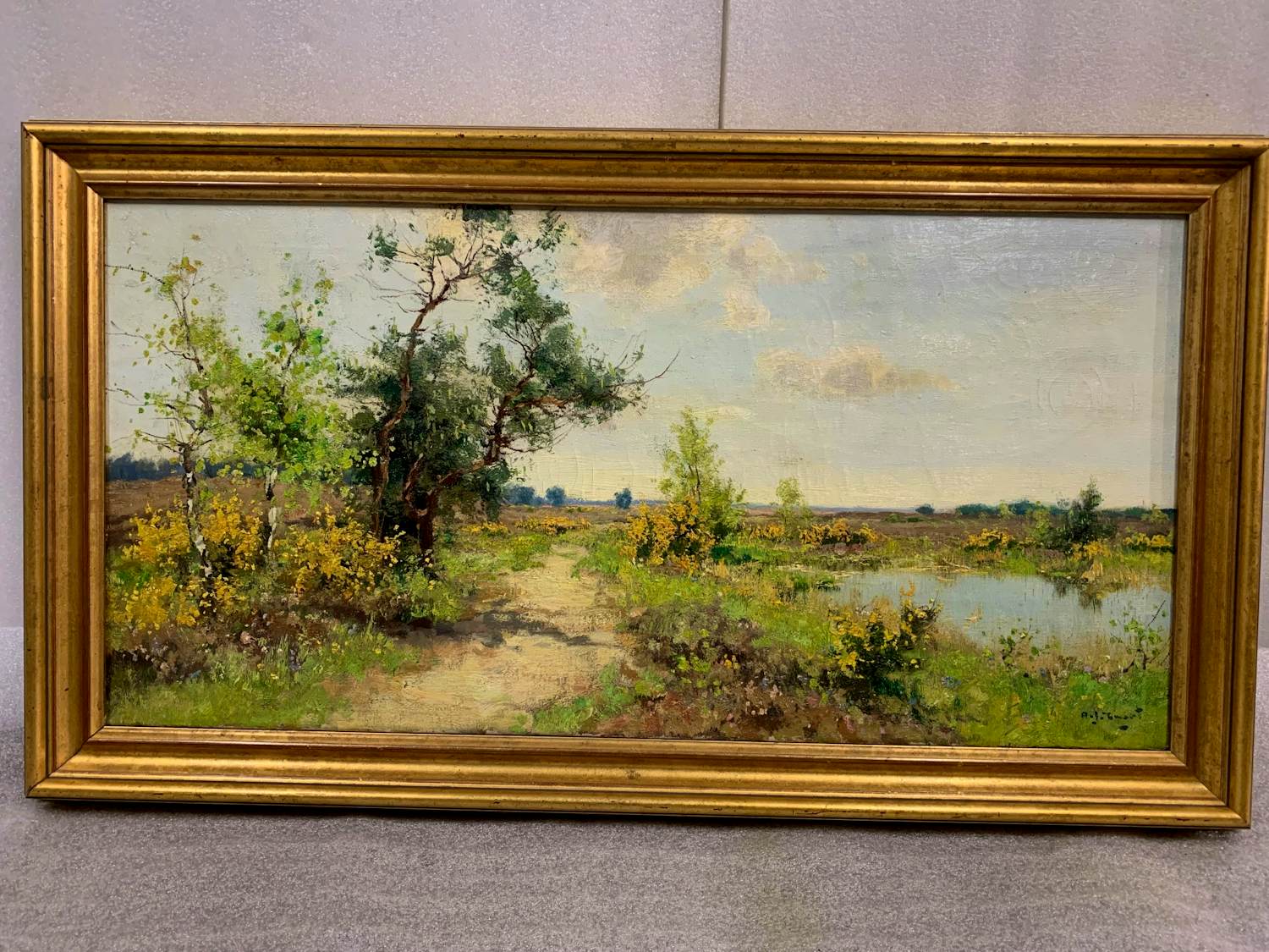 Arie Zwart - Landschap te Galderen N.Br kopen? Bied vanaf 320!