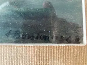 Erwin Johannes Bowien - Molen in landschap kopen? Bied vanaf 150!