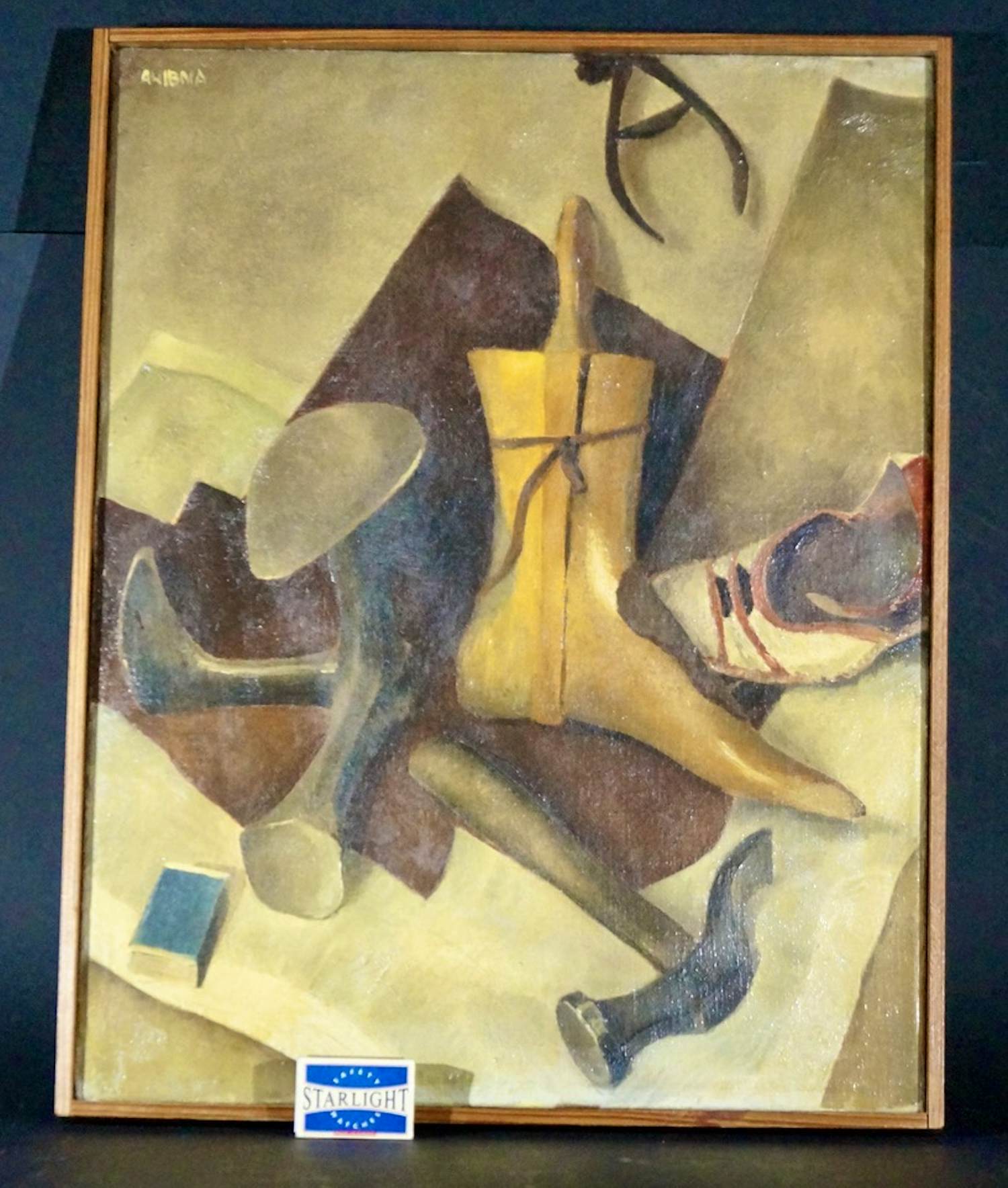 Aat Breur-Hibma - schoenmakers leest verkocht voor € 500!