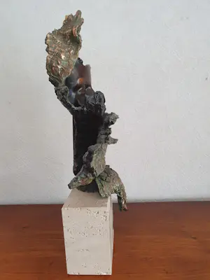 Brons (Onbekend) - 'moeder en kind' kopen? Bied vanaf 100!