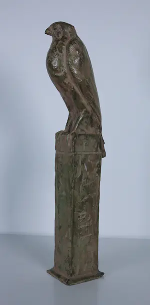 Tineke Nusink - (toegeschreven aan), Brons, Valk kopen? Bied vanaf 400!