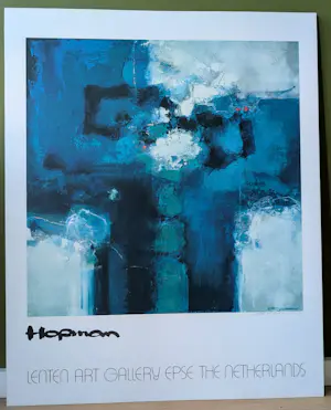 Machiel Hopman - Poster tentoonstelling kopen? Bied vanaf 20!