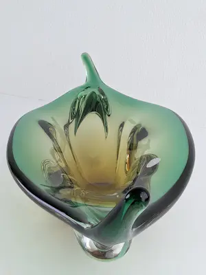 AcheterMurano Glas - Murano Sommerso ontwerp van Flavio Poli voor Seguso Vetri d'Arte.? Enchérissez de 80!