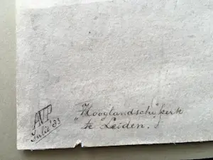 Onbekend - Hooglandsche kerk te Leiden kopen? Bied vanaf 35!