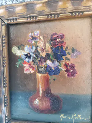 Marie Rotteveel - Mini Stilleven met bloemen kopen? Bied vanaf 25!
