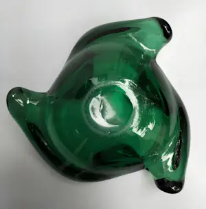 Murano Glas - Groene schaal jaren 60 kaufen? Bieten Sie von 20!