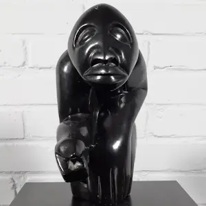 Washington Msonza - gepolijst zwarte serpentijn - 25819 kopen? Bied vanaf 150!