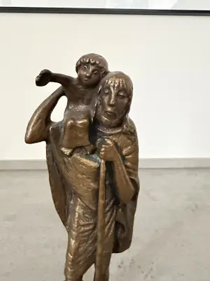 Brons (Onbekend) - Sculptuur van Christoffel kopen? Bied vanaf 60!