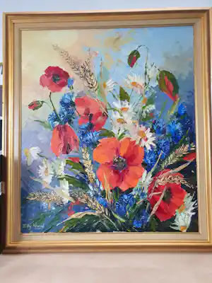 Elly Kroon - Bloemen verkocht voor € 35!