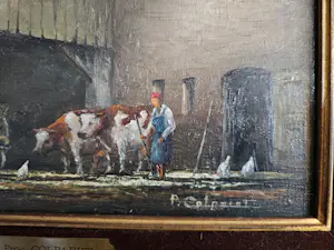 Pros Colpaert - Boerenschuur en erf met koeien en kippen kopen? Bied vanaf 100!