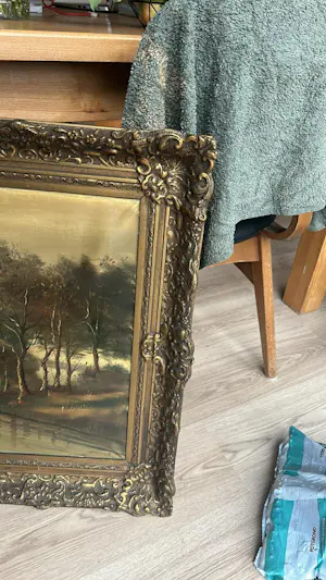 Onbekend - Landschapsscène kopen? Bied vanaf 20!