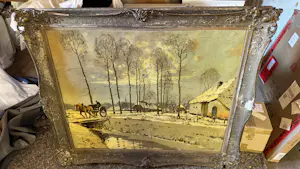 Fons Verstraeten - Winterlandschap kopen? Bied vanaf 400!