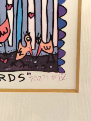 James Rizzi - Love Birds kopen? Bied vanaf 100!