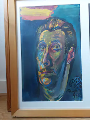 Pieter Defesche - Twee zelfportretten kopen? Bied vanaf 200!