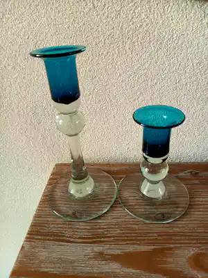 Ola & Marie Hoglund - Glazen kaarsenhouders vendu pour 35€ !