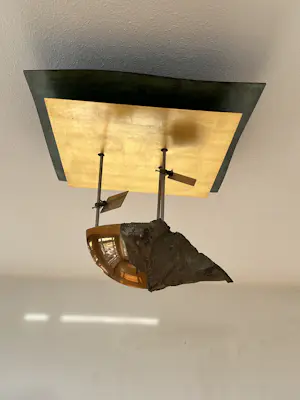 Rob Thalen - Lamp gemaakt van edelmetalen kopen? Bied vanaf 250!