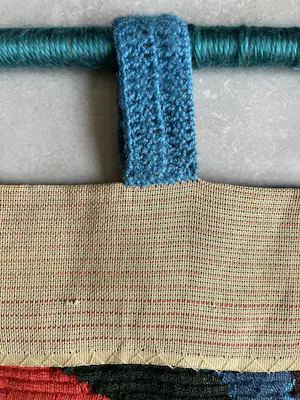 Onbekend - Seventies Welcomme Pernelle abstract wand tapijt kopen? Bied vanaf 50!