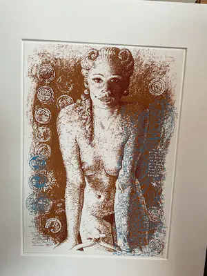 AcheterNiet of onleesbaar gesigneerd - The gift? Enchérissez de 10!
