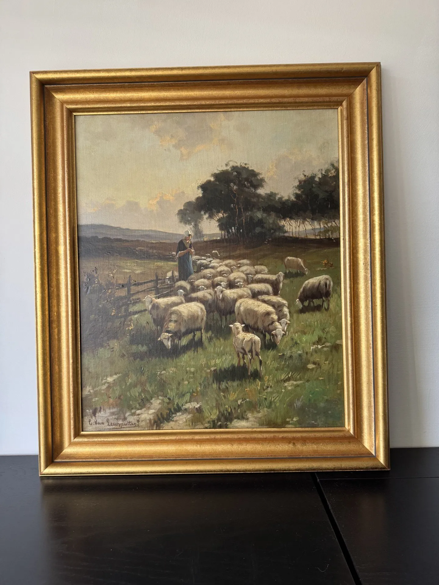 AcheterCorneille van Leemputten - Herderin met schaapskudde? Enchérissez de 900!