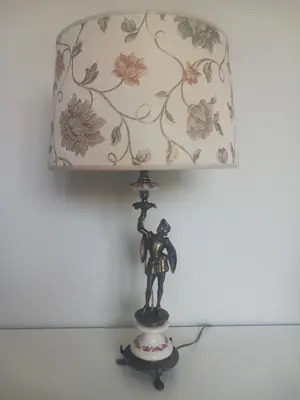 Onbekend - Art NouveauTafellamp met sculptuur kopen? Bied vanaf 35!